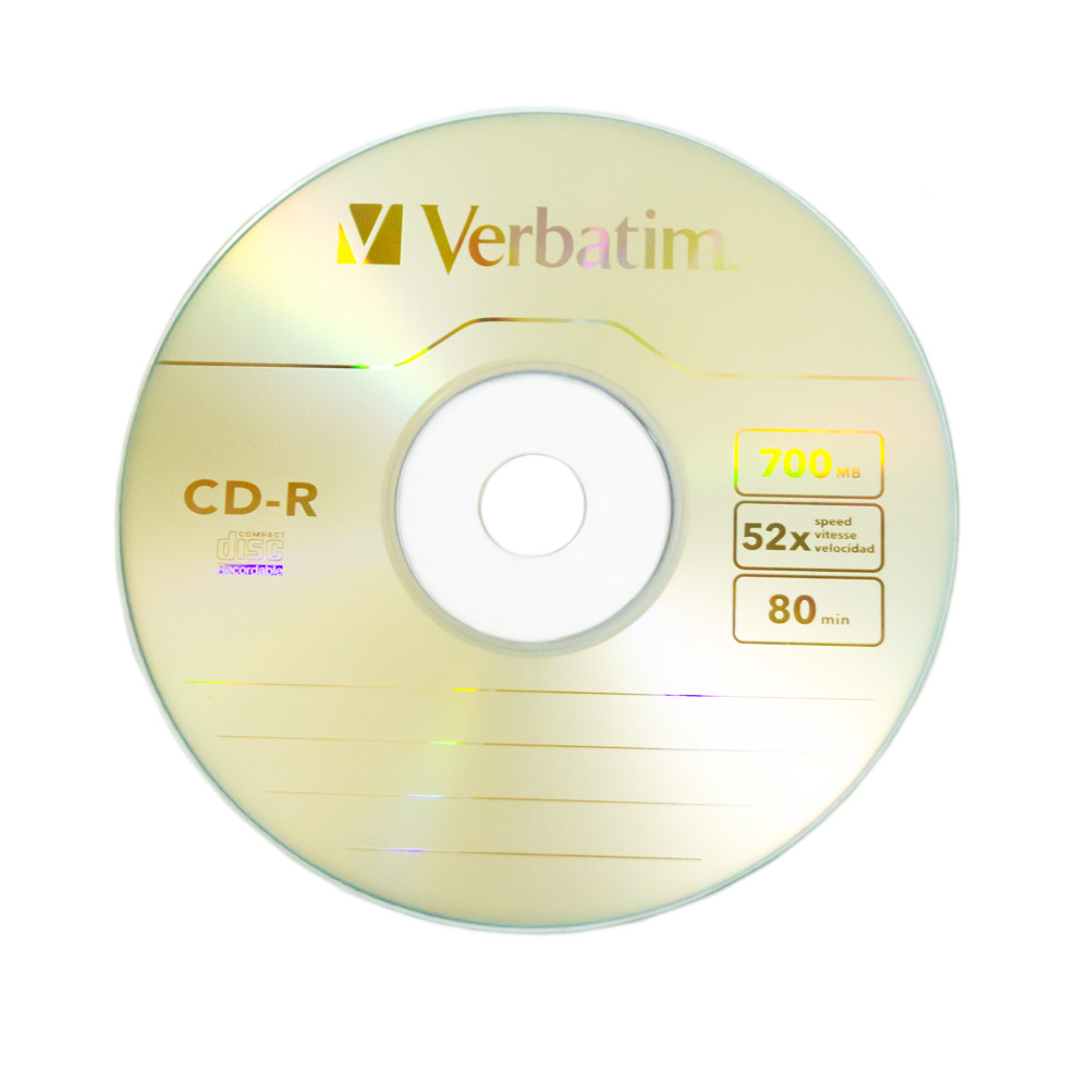 Диск CD-R Verbatim - фото 1 - id-p125205428