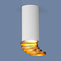 Накладной точечный светильник DLN102 GU10 белый/золото
