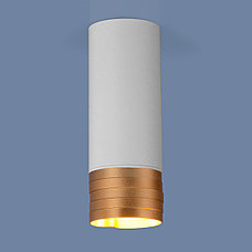 Накладной точечный светильник DLN102 GU10 белый/золото, фото 2