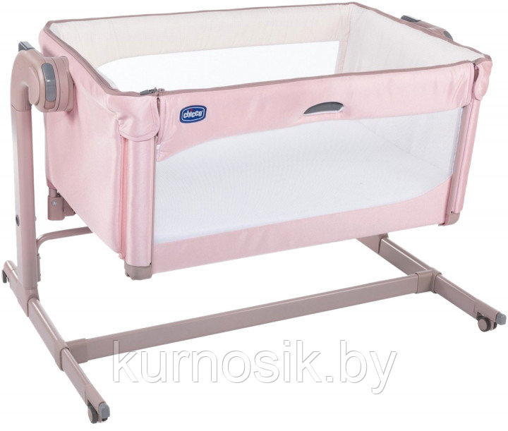 Кроватка Chicco Next2Me Magic Candy Pink