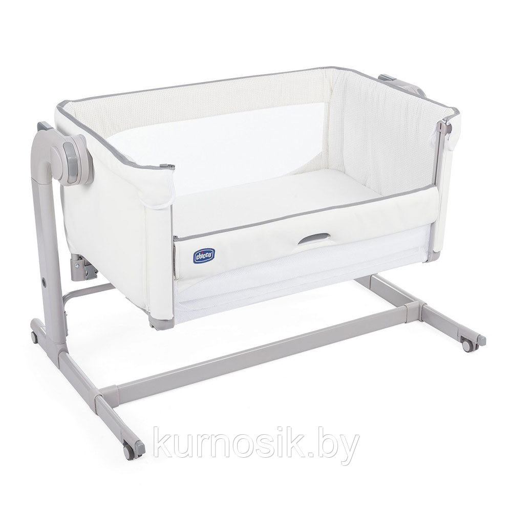 Кроватка Chicco Next2Me Magic White Snow - фото 2 - id-p125270205