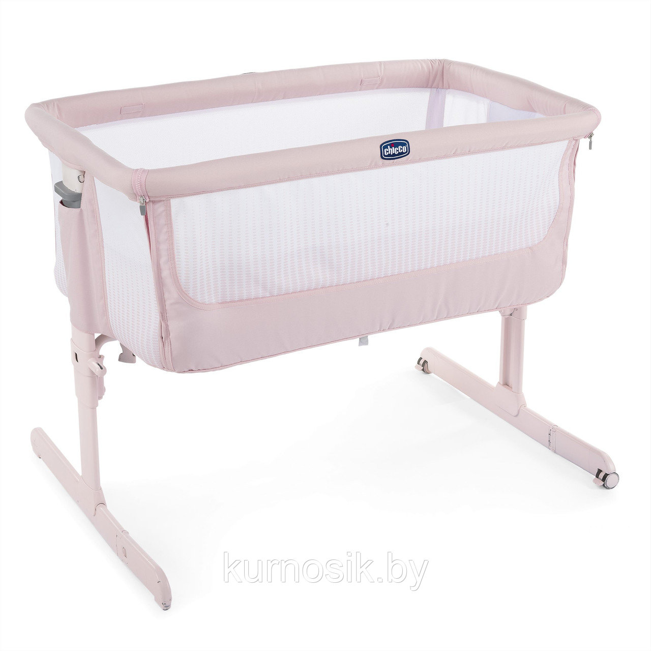 Кроватка детская Chicco Next2Me Air Paradise Pink