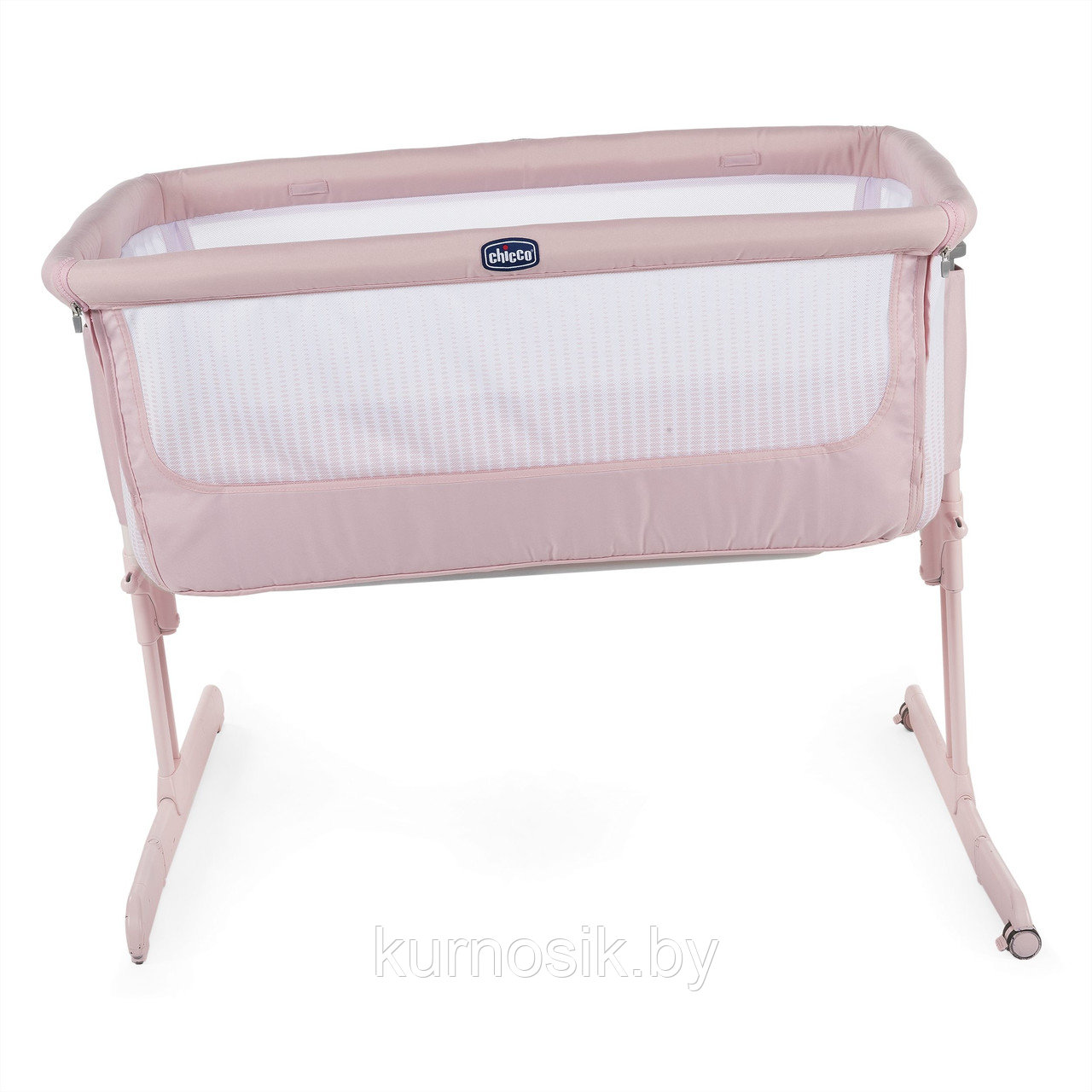 Кроватка детская Chicco Next2Me Air Paradise Pink - фото 2 - id-p125276443