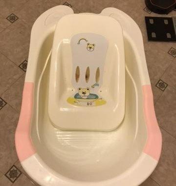 PITUSO Детская ванна с горкой для купания 85 см Розовая 8837 - фото 5 - id-p125295725