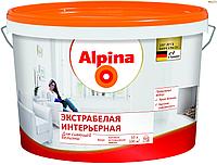 Краска ВД-ВАЭ Alpina экстрабелая интерьерная белая 2.5 л