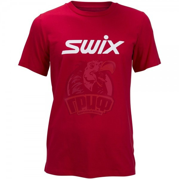 Футболка мужская Swix Big Logo (красный) (арт. 40691-99990)
