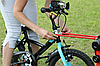 Прицепное устройство детского велосипеда к взрослому (зеленое), фото 6
