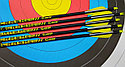Стрела для лука микс карбон Centershot Crash 350 оперение Parabolic 3", фото 5