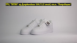 Кроссовки Nike Air Force 1 All White Low