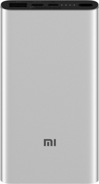 Xiaomi 10 000 mah Powerbank 3 USB-C (1USB, micro, type-C), серебро (PLM12ZM) (VXN4251CN)