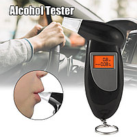 Персональный портативный цифровой алкотестер с подсветкой Digital Breath Alcohol Tester