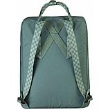 Рюкзак Fjallraven KANKEN Classic Frost Green-Chess Pattern+подарок, фото 4