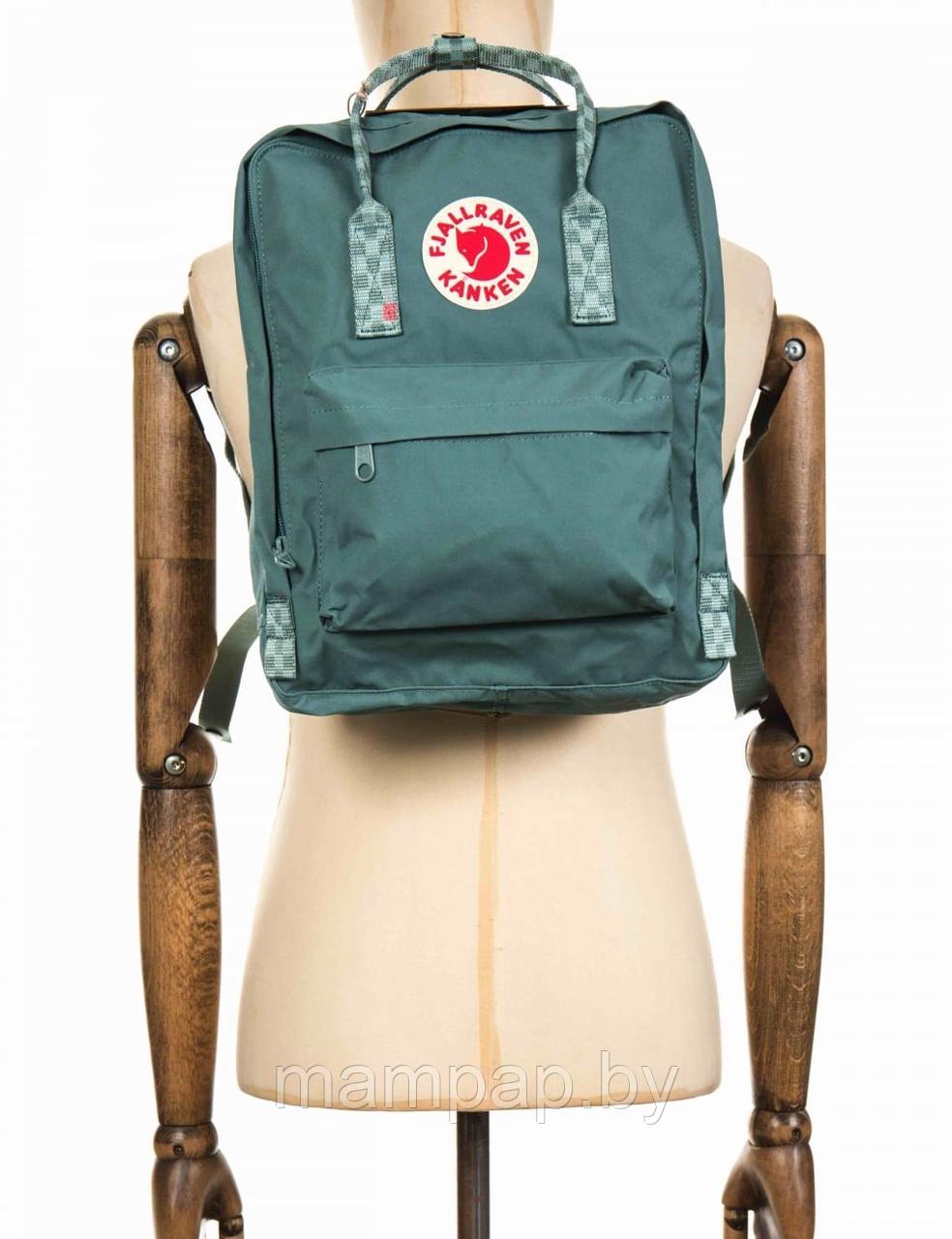 Рюкзак Fjallraven KANKEN Classic Frost Green-Chess Pattern+подарок - фото 6 - id-p125530598