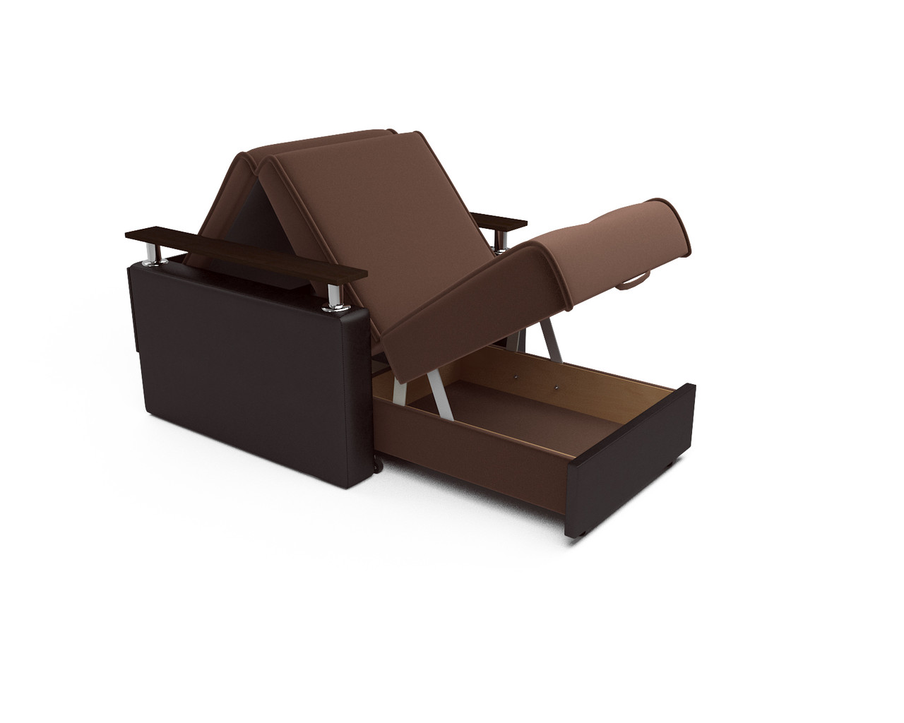 Кресло-кровать Шарм - шоколад - фото 3 - id-p125531083