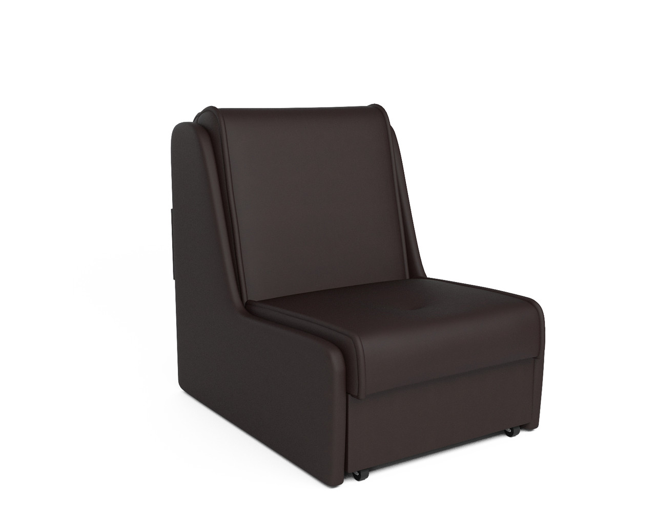 Кресло-кровать Аккорд №2 (экокожа шоколад) - фото 1 - id-p125531096