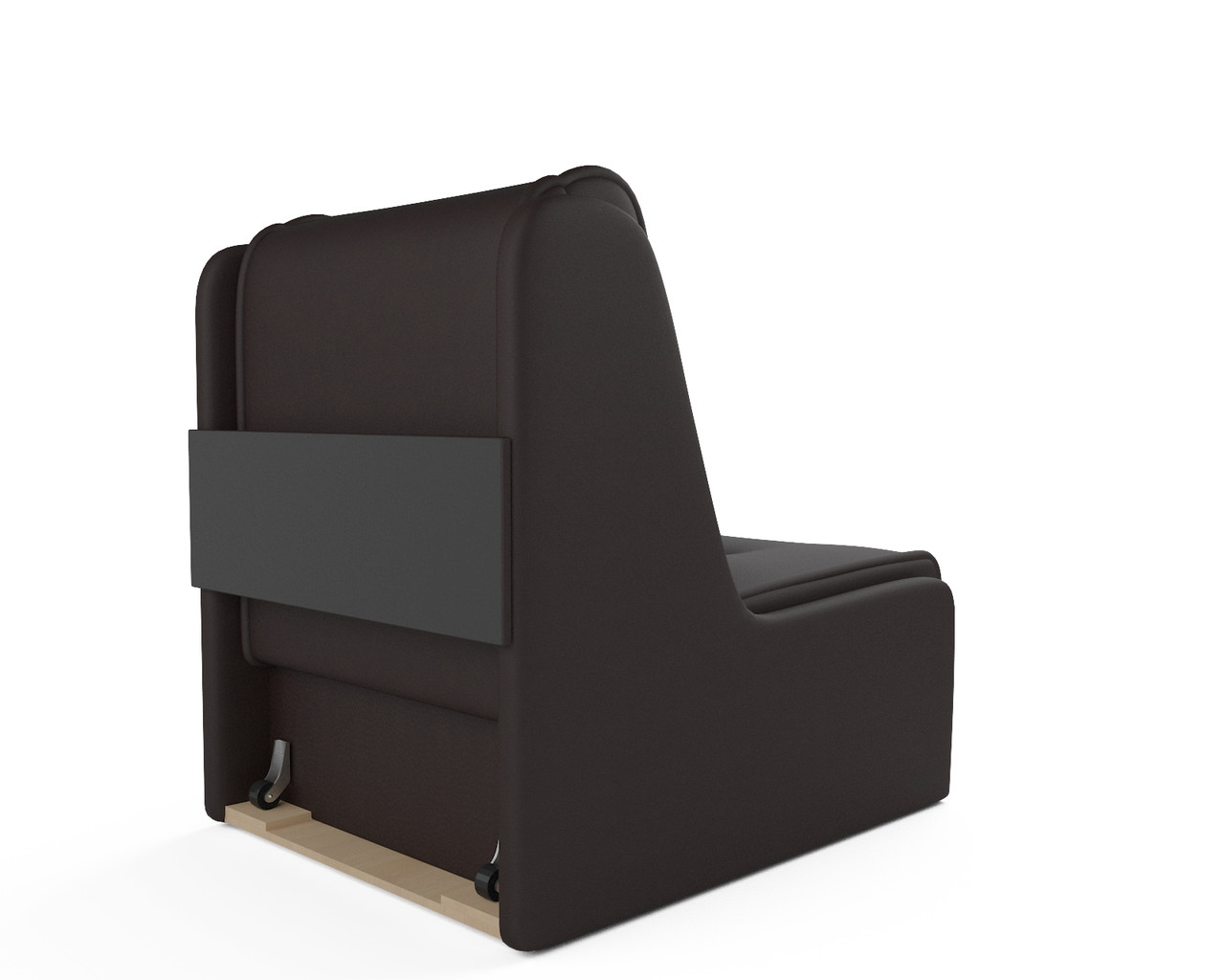 Кресло-кровать Аккорд №2 (экокожа шоколад) - фото 4 - id-p125531096