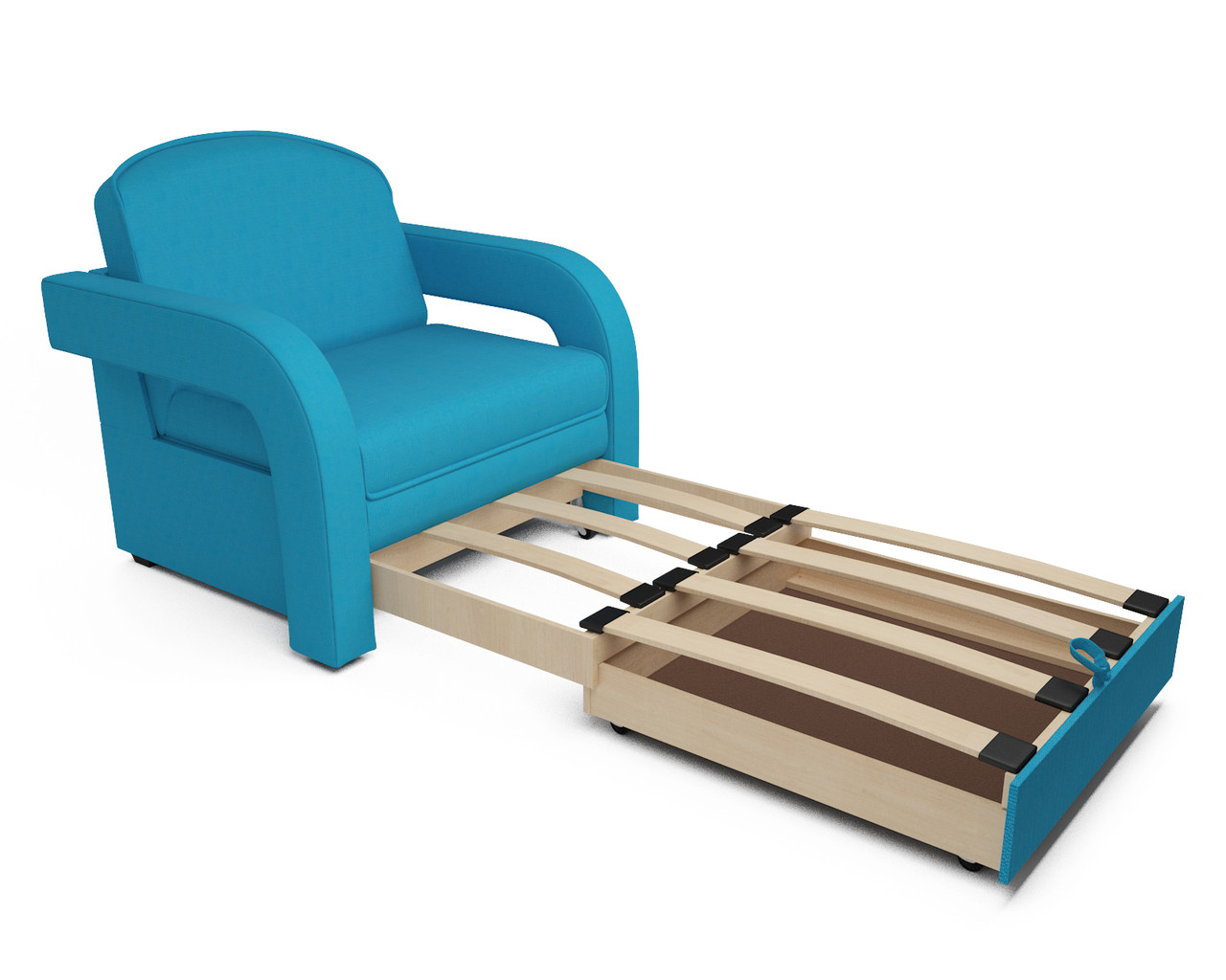 Кресло-кровать Кармен-2 (синий) - фото 5 - id-p125531114
