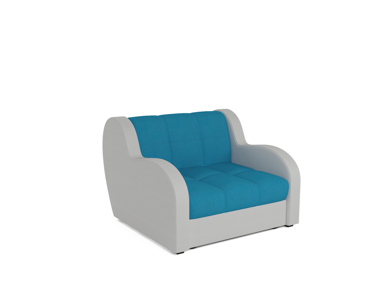 Кресло-кровать Аккордеон Барон (синий) - фото 1 - id-p125531121