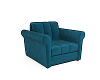 Кресло-кровать Гранд (бархат сине-зеленый / STAR VELVET 43 BLACK GREEN)
