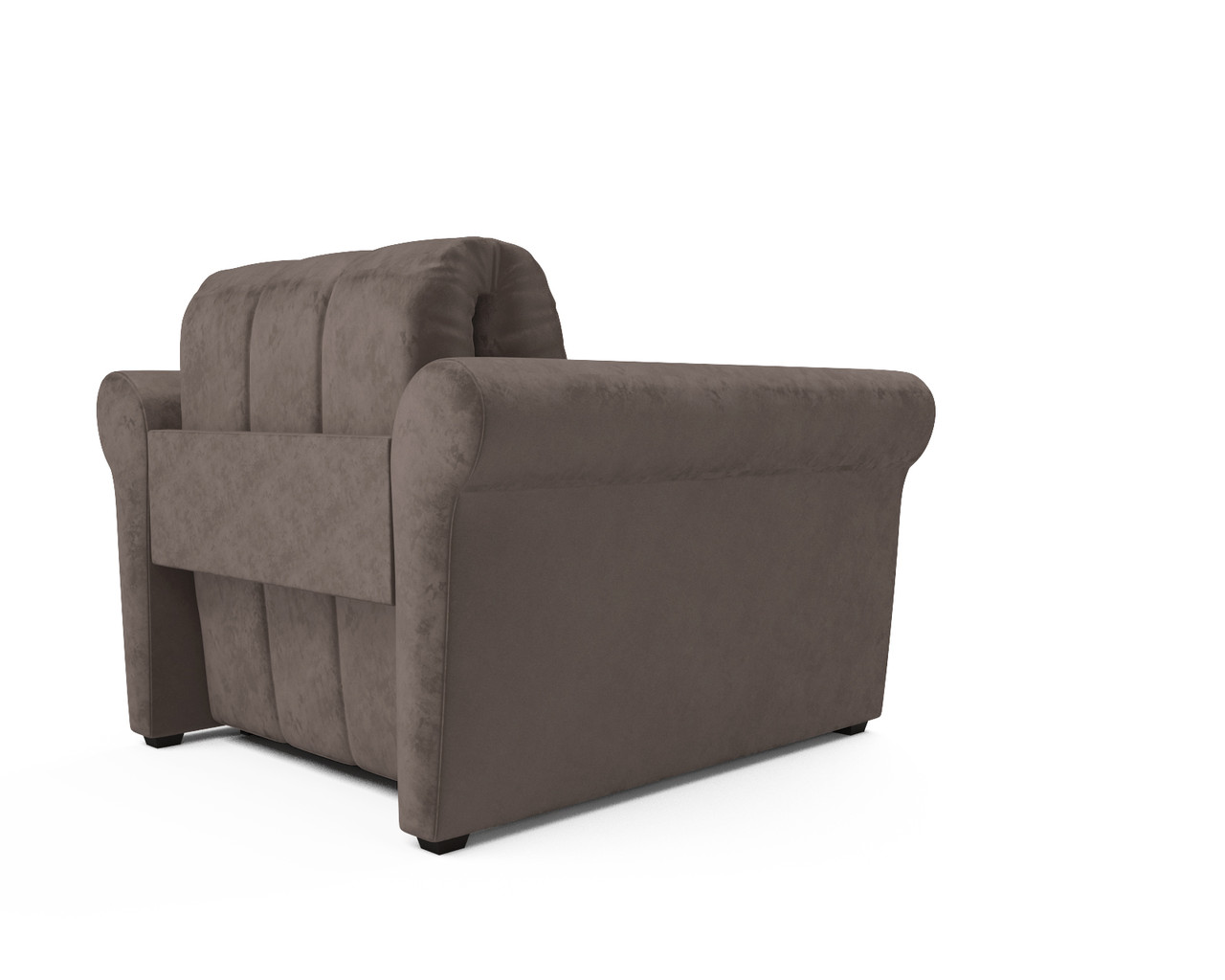 Кресло-кровать Гранд (бархат серо-шоколадный / STAR VELVET 60 COFEE) - фото 5 - id-p125531127