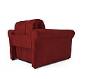 Кресло-кровать Гранд (бархат красный / STAR VELVET 3 DARK RED), фото 4