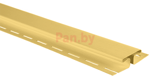 H профиль (соединительная планка) для сайдинга Альта-Профиль Желтый, 3м - фото 1 - id-p125534713