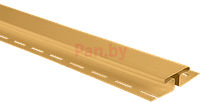 H профиль (соединительная планка) для сайдинга Альта-Профиль Золотистый, 3м
