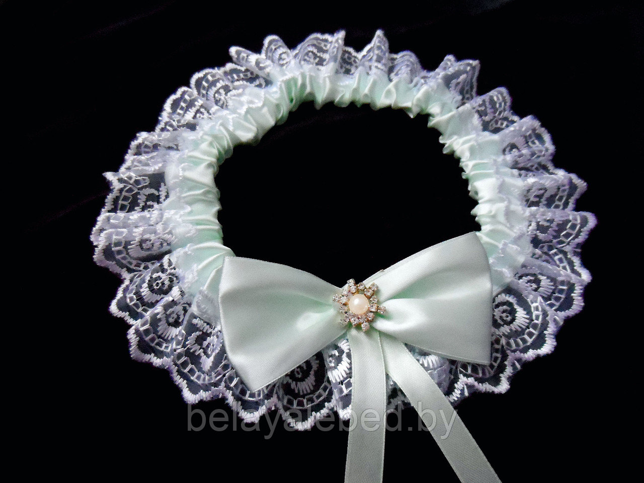 Свадебная подвязка для невесты. - фото 1 - id-p125539061
