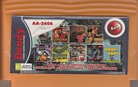 Картридж Dendy (8 bit) AA-2606 сборник 8 в 1 (MK4,5/Turtles1/Lode Runner/Contra 24/Darkwing Duck/Tank 90)