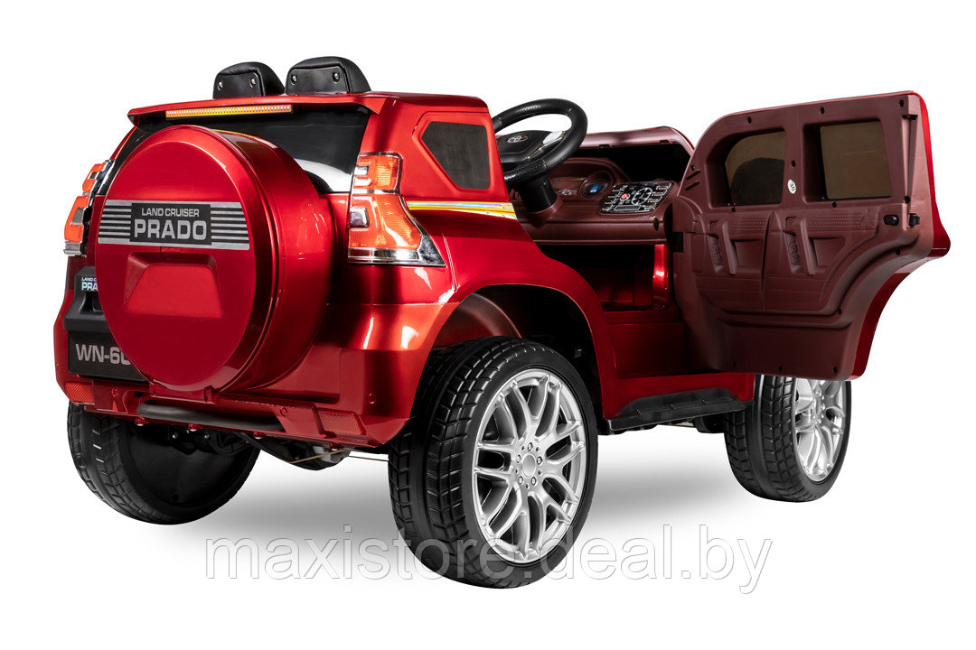 Детский электромобиль Kid's Care Toyota Land Cruiser Prado (красный) - фото 8 - id-p123217211