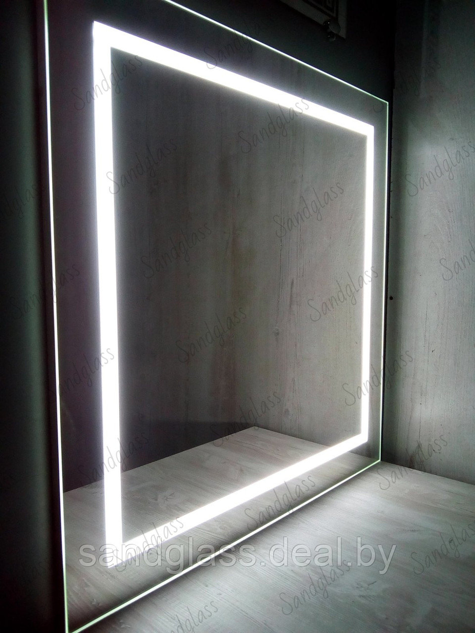 Зеркало с подсветкой 1000х800мм - фото 2 - id-p124215894