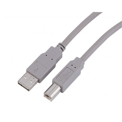 Кабель USB штекер А - штекер В 3,0 м с ферритом ВВ (57-009) - фото 1 - id-p43678838