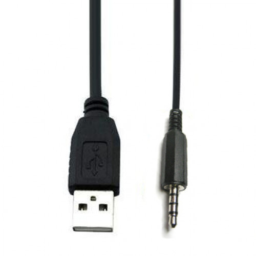 Кабель USB штекер A - штекер 3,5 мм 4С   1,5 м   BB (АС 060)