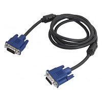 Кабель штекер VGA 15 pin - штекер VGA 15 pin 1,5 м с ферритами ВВ (58-002)