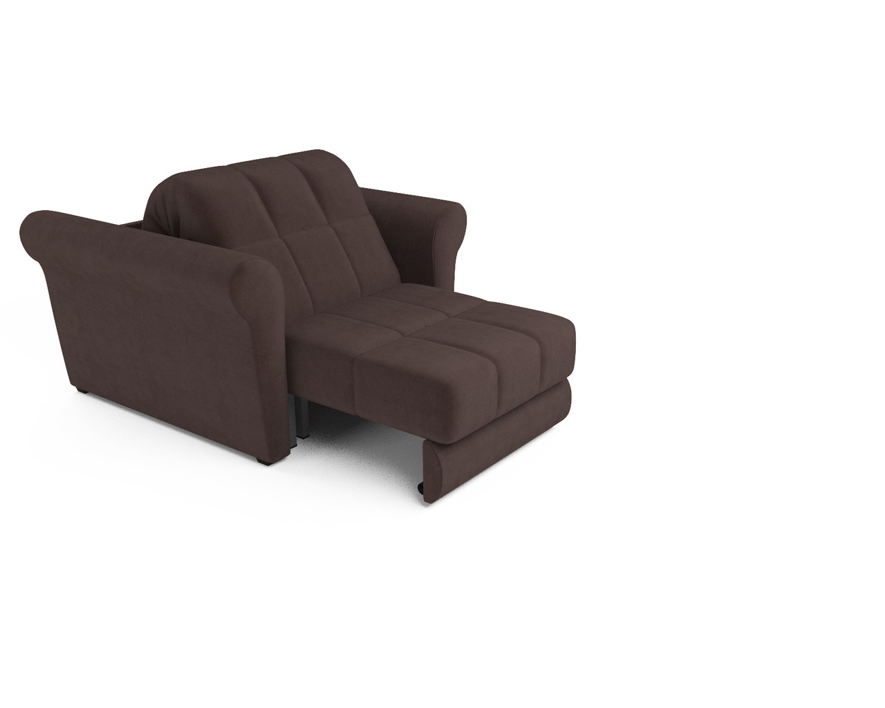 Кресло-кровать Гранд (велюр молочный шоколад / НВ-178/13) - фото 5 - id-p125564011