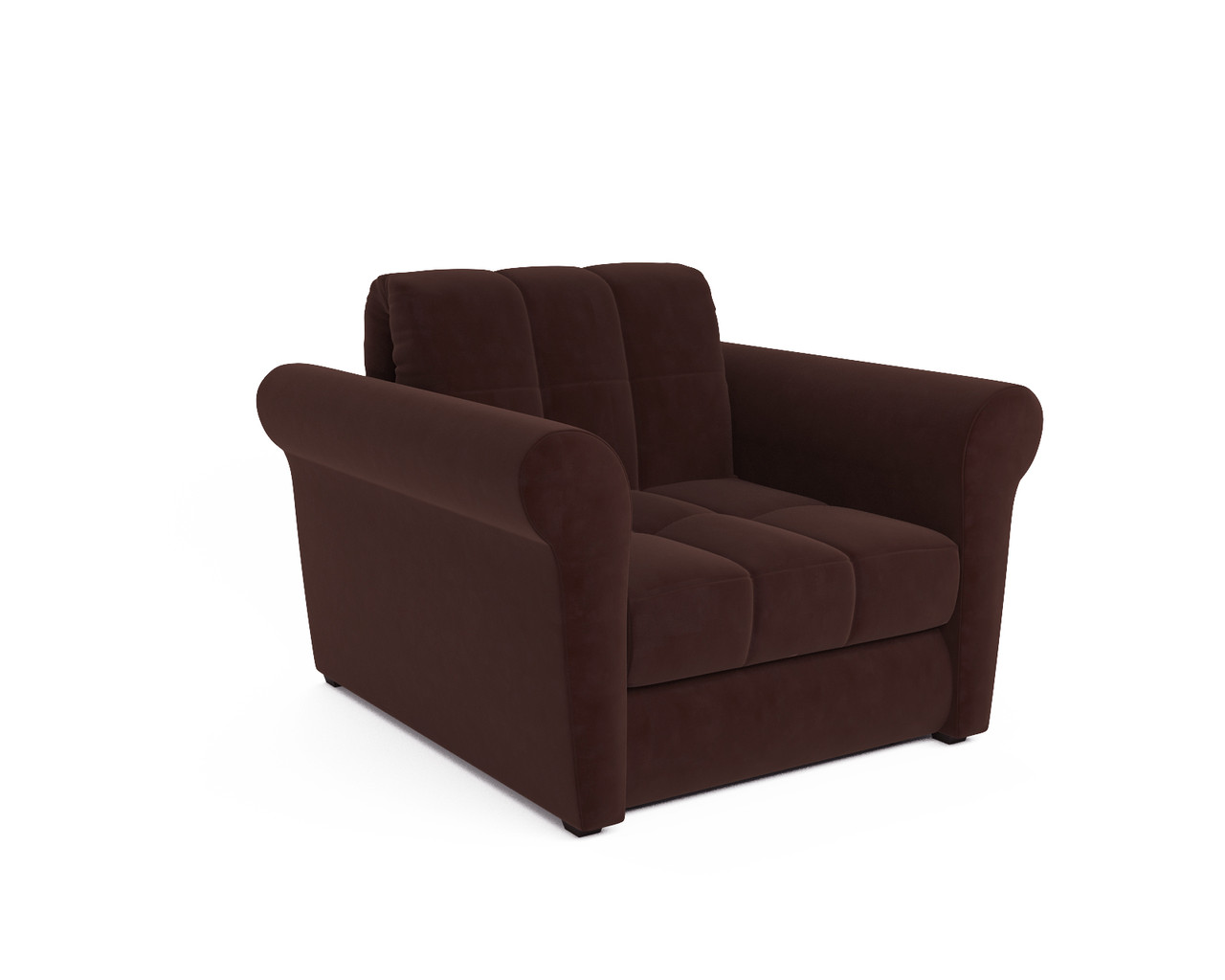 Кресло-кровать Гранд (коричневый - Luna 092) - фото 1 - id-p125564013