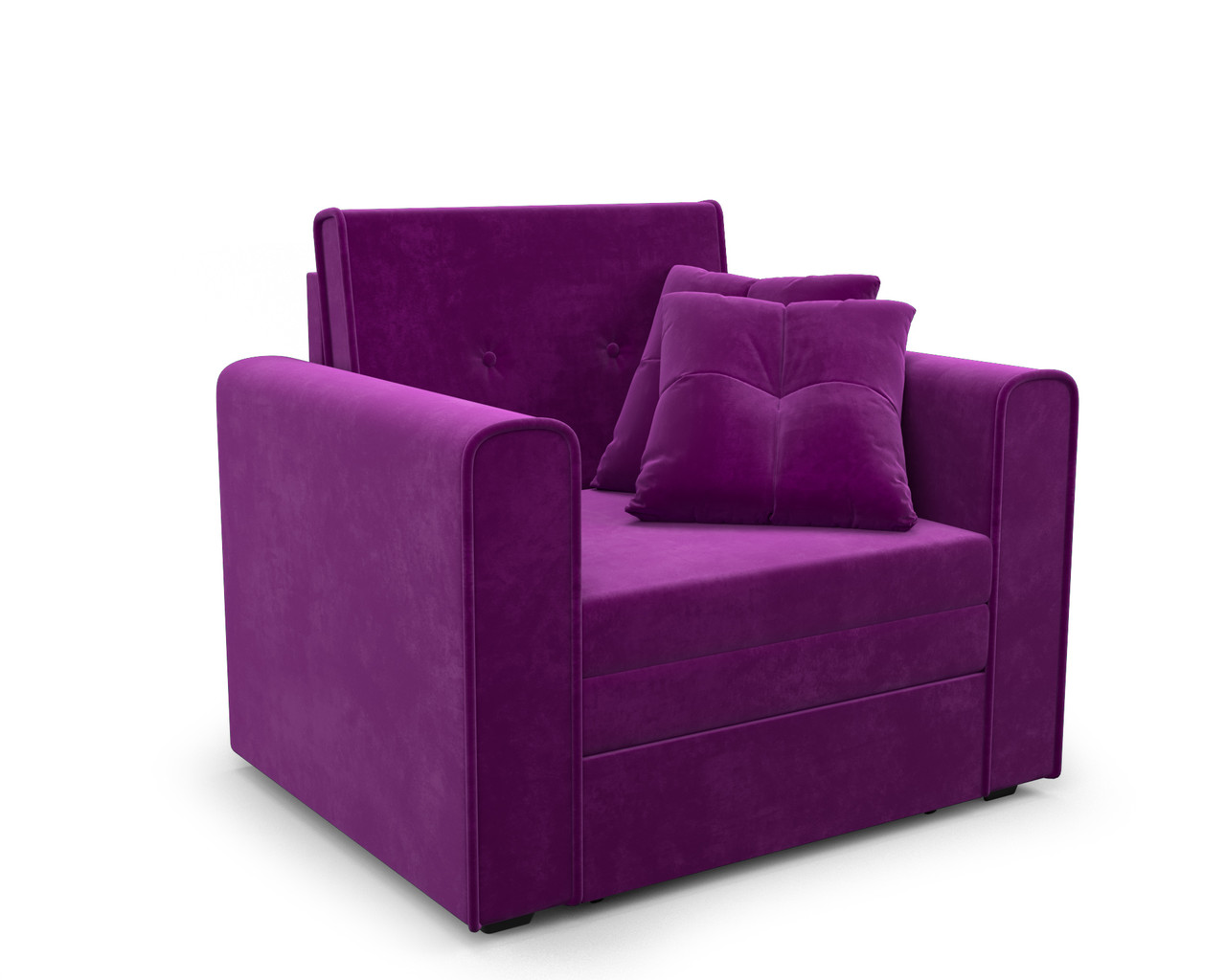 Кресло-кровать Санта (фиолет) - фото 1 - id-p125564021