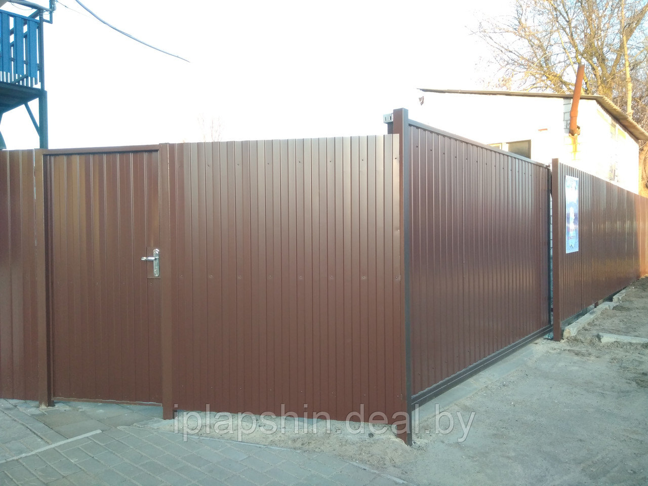 Забор в Гомеле с установкой - фото 10 - id-p125571400