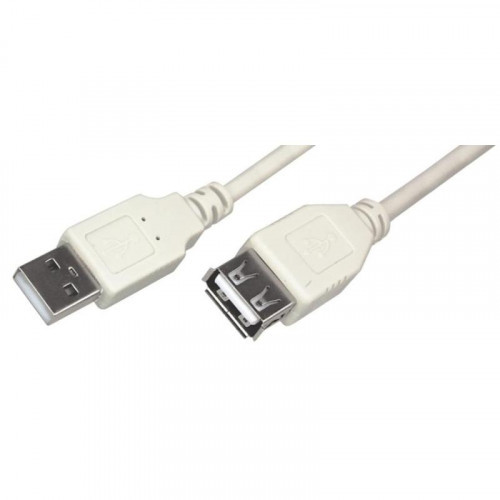 Кабель USB  штекер А - гнездо А  1,5 м с ферритом  ВВ (57-005)