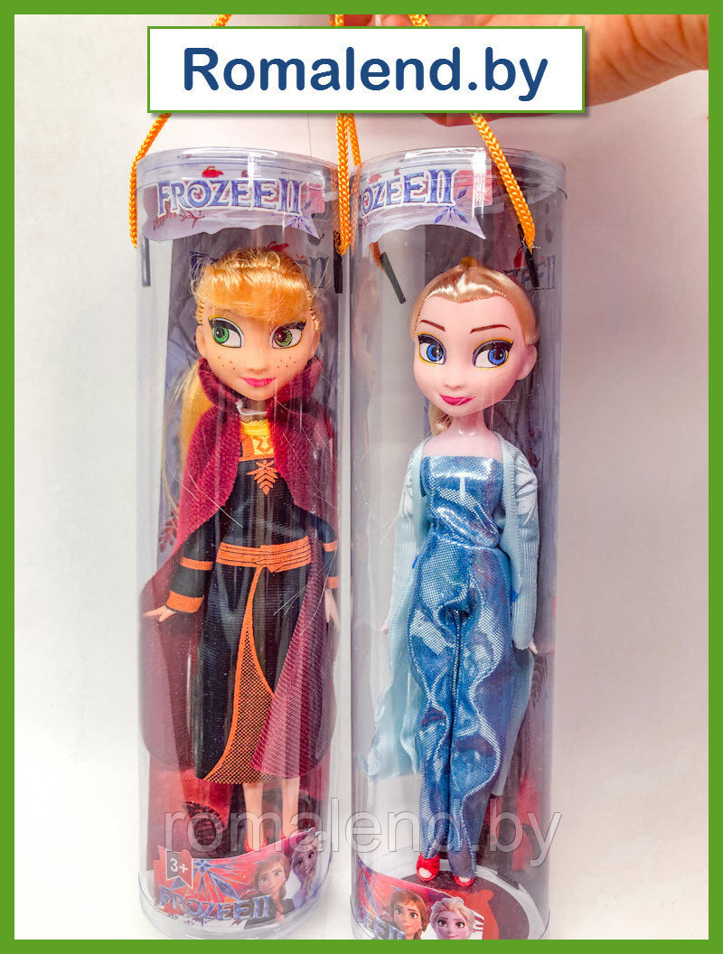Кукла Холодное сердце (Frozen) в тубусе Эльза или Анна
