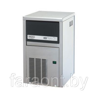Льдогенератор Brema CB 184 A INOX (кубики шляпа, 22 кг/сут, бункер 4 кг)