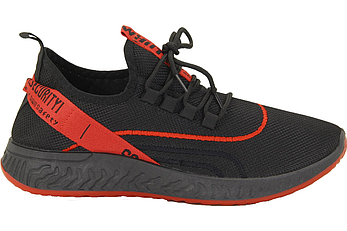 Кроссовки (40-45) TRIEN ISM007 red-black, фото 2