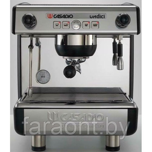Кофемашина Casadio Undici A/1 (автомат., 1 высокая группа, черная) - фото 1 - id-p125584115