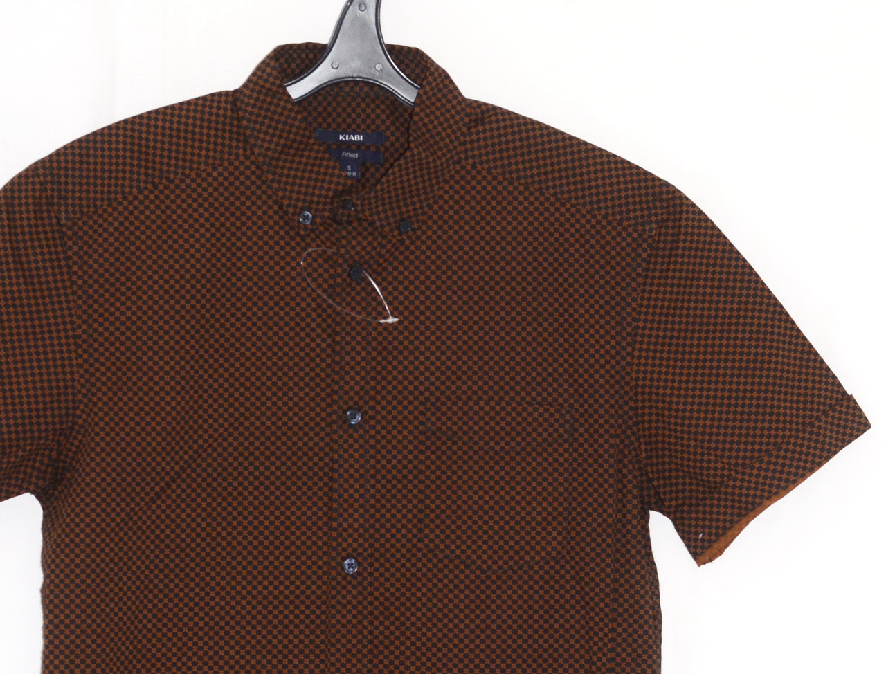 Рубашка KIABI хлопковая короткий рукав на размер S - фото 2 - id-p125610013