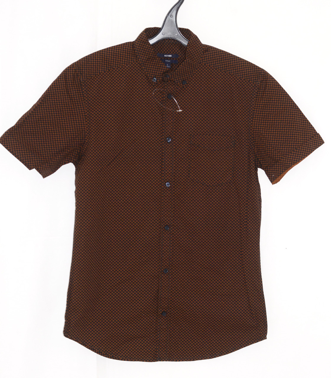 Рубашка KIABI хлопковая короткий рукав на размер S - фото 1 - id-p125610013