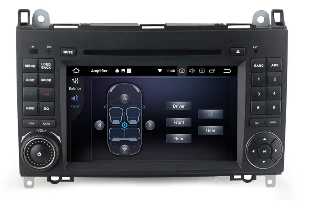 Штатная магнитола для Mercedes Vito/Viano с DVD DSP Android 10 - фото 4 - id-p125610075