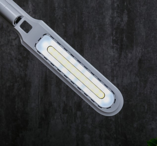 Светильник настольный на струбцине NL71 LED 8W белый/серебро 9Вт - фото 3 - id-p125610120
