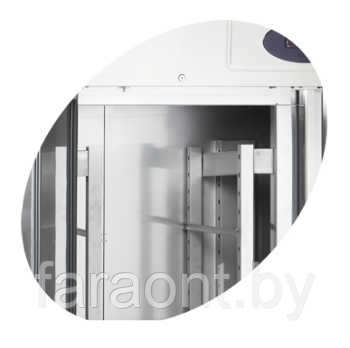 Шкаф морозильный с глухой дверью TEFCOLD RF710 нержавеющий - фото 3 - id-p125610163