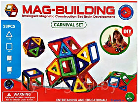 Магнитный конструктор MAG-BUILDING 28PCS