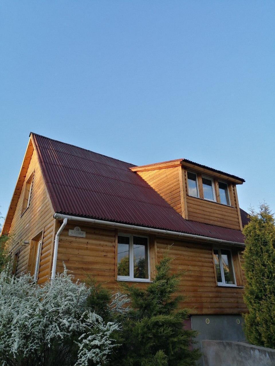 Покраска фасада загородного дома - фото 2 - id-p125610300